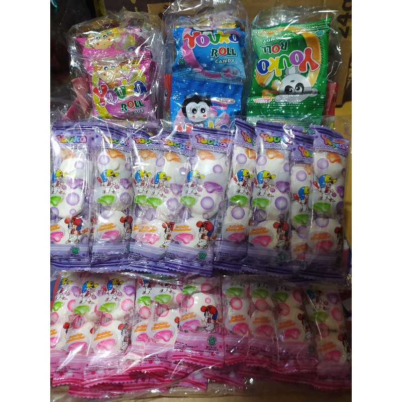 

Youka Marshmallow#Youka Roll isi 20pcs