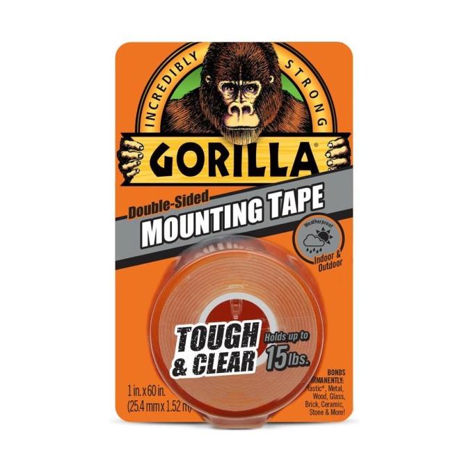 

Gorilla Tough & Clear Mounting Tape Terbaru