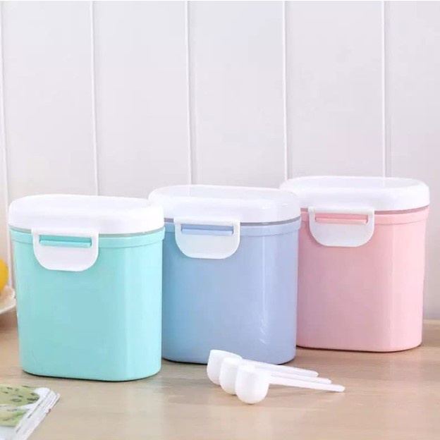 TEMPAT PENYIMPANAN SUSU BUBUK BAYI / TEMPAT KOTAK SUSU BUBUK BAYI / BOX TEMPAT KUE DAPUR / STORAGE BOX