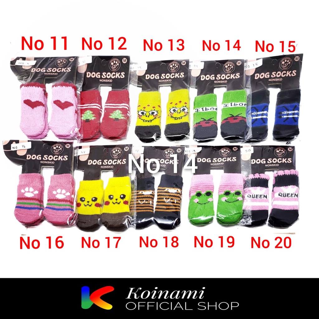 Kaos Kaki Kucing / Kaos Kaki Anjing / Aksesoris Kucing / Aksesoris Anjing / Kaos Kaki Hewan