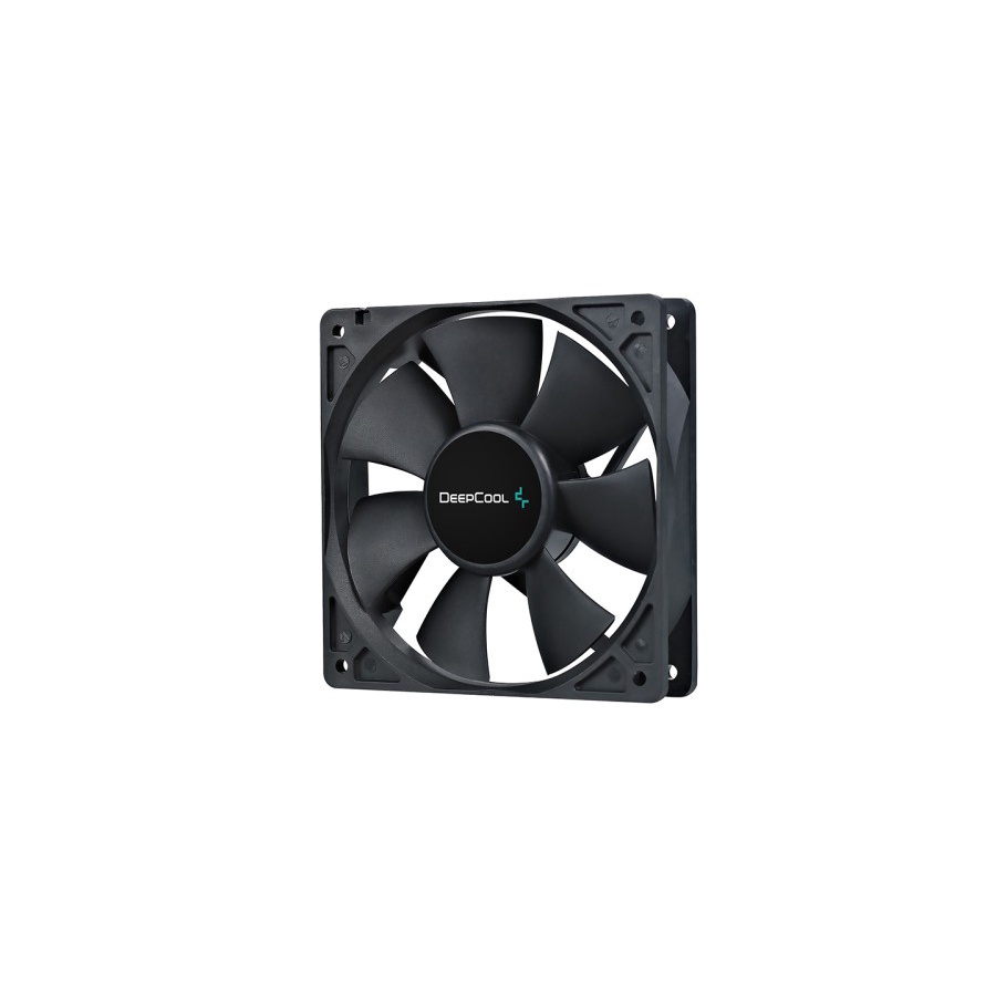 Fan DeepCool XFAN 120 BLACK | 120mm 12cm Quiet 4-Pin Molex + 3-Pin