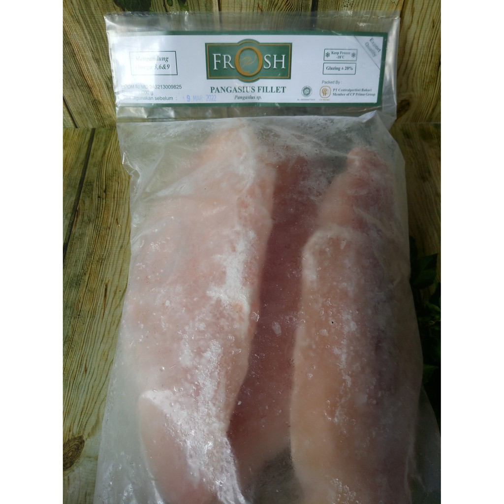 

FROSH PANGASIUS FILLET DORI FROZEN 1 Kg kualitas import