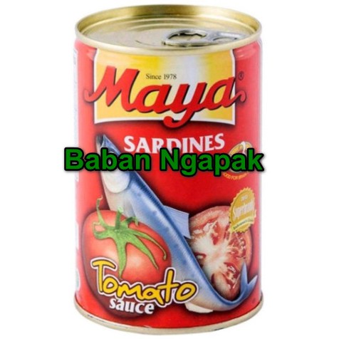 

Sarden Ikan Saus Tomat Maya 425 gr