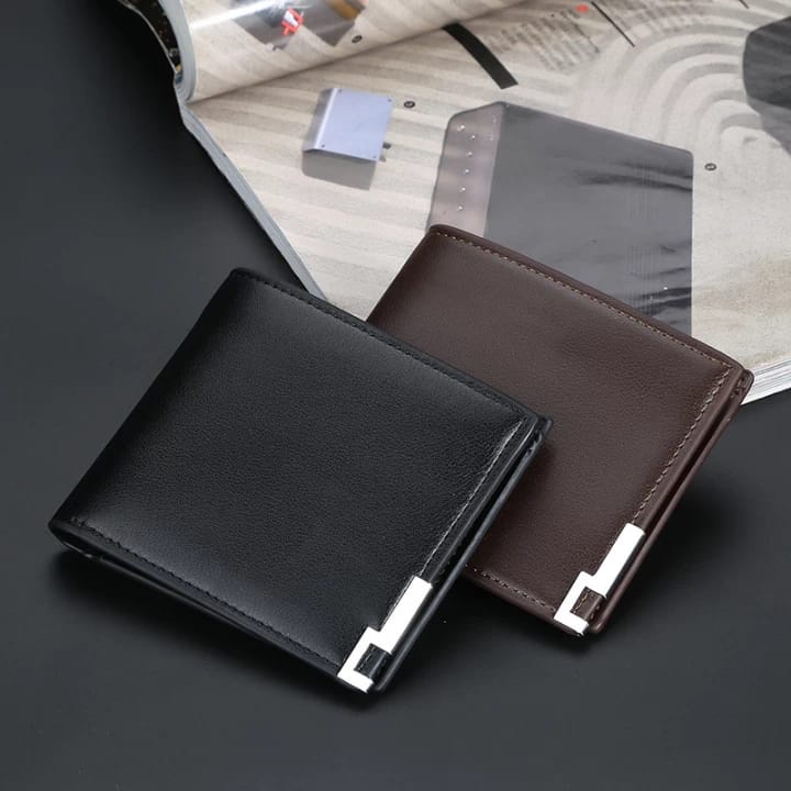 Dompet Pria Simple N88 Style PU Leather Men Wallet Import Real Pict AFM