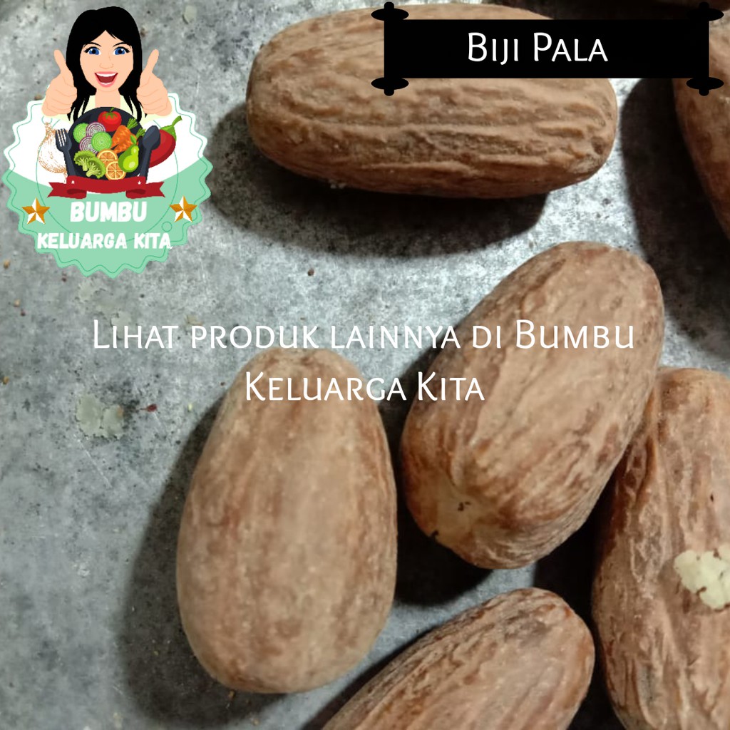 

Biji Pala Panjang 1Kg / 1000Gram