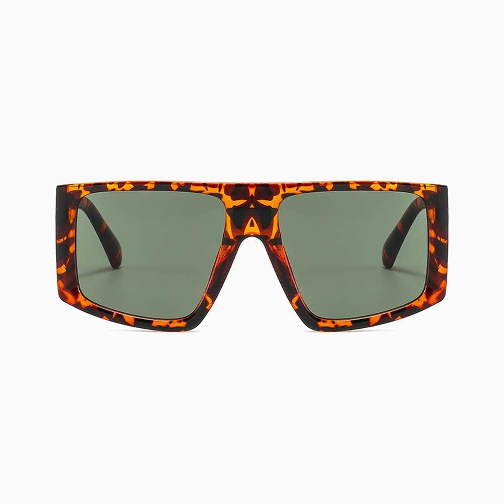 Mxbeauty Oversized Sunglasses Colorful Pria Bingkai Besar Anti UV Square Sun Eyewear Big Frame Kacamata Matahari