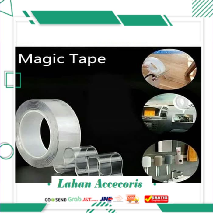 

Grosir Isolasi Acrylic Double Tape 100cm Murah