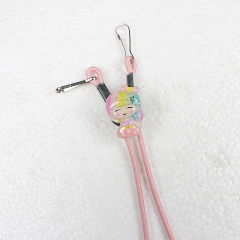 【KT10】Tali Lanyard Penggantung Masker Mulut di Leher Portable Adjustable Model Kartun untuk Segala Usia KT10