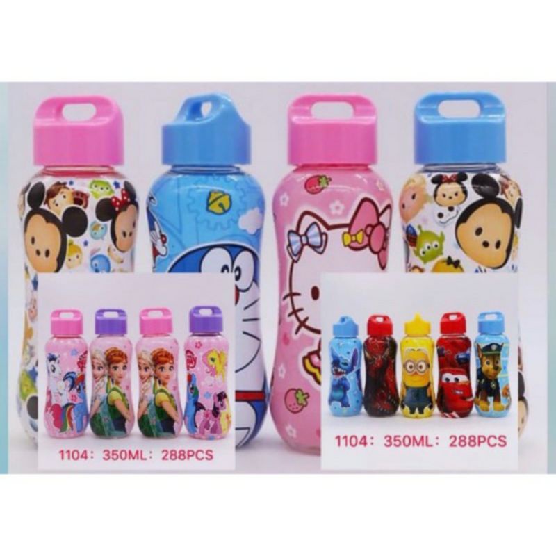 Botol minum / botol air / botol susu Karakter Anak (1104)
