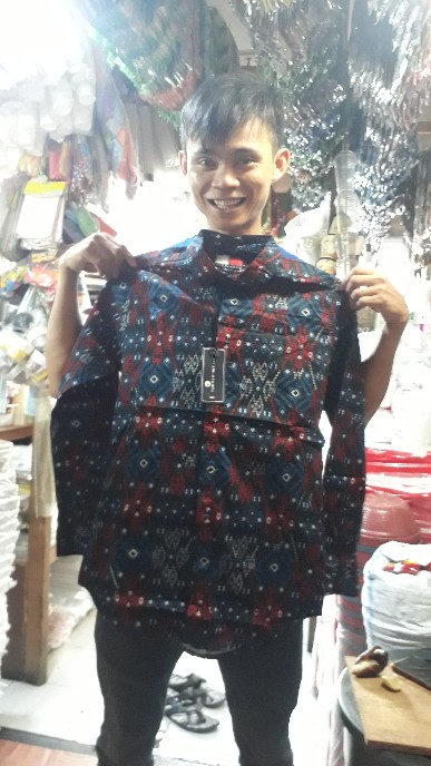 Kemeja Batik Pria Lengan Panjang Exclusive Kemeja Batik Cowok Kerja Kantoran Batik Stretch 1010