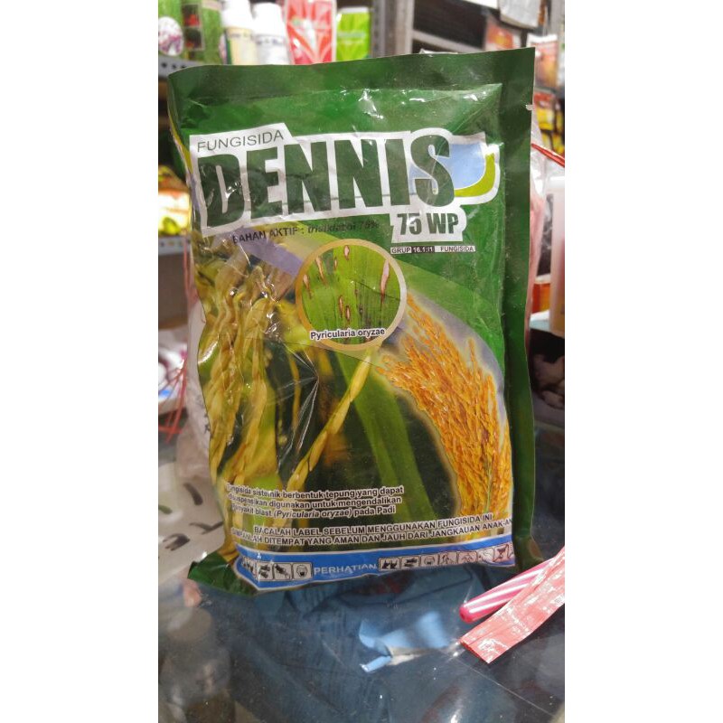 Fungisida Obat Blast Padi Dennis 75 WP 250 gram