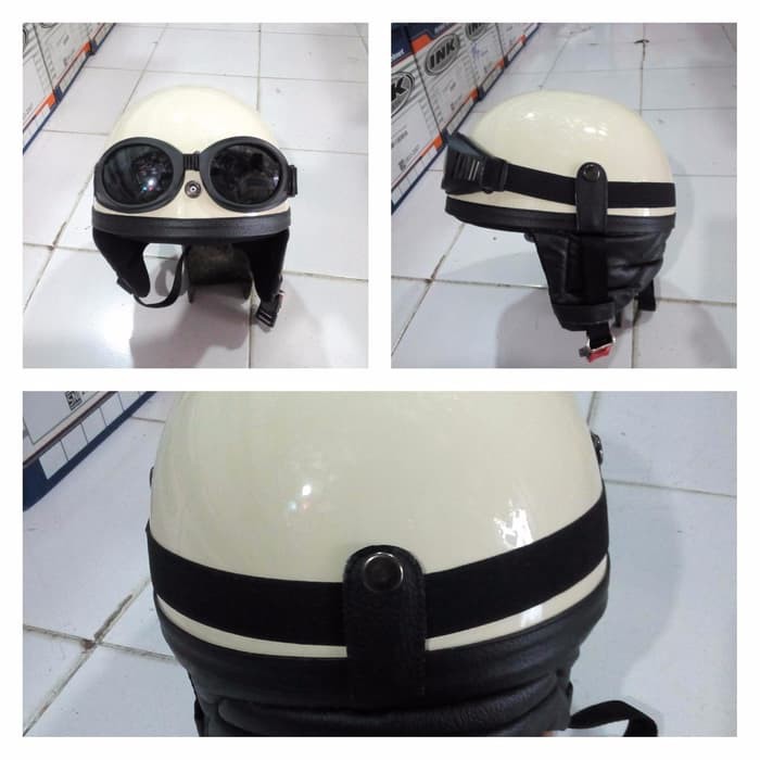Helm Chips New Kacamata model fino Retro Klasik