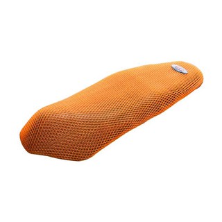 Sarung Jok Motor Anti Panas Pelindung Air Jaring Warna Kuning Orange Oranye