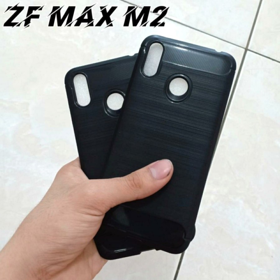 SOFTCASE ZENFONE MAX M2 - SLIM FIT CARBON ASUS ZENFONE MAX M2 ZB633KL - BC