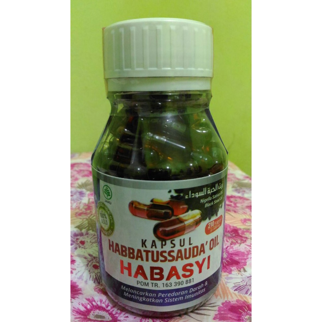 

KAPSUL HABBATUSSAUDA OIL HABASY (210 KAPSUL)
