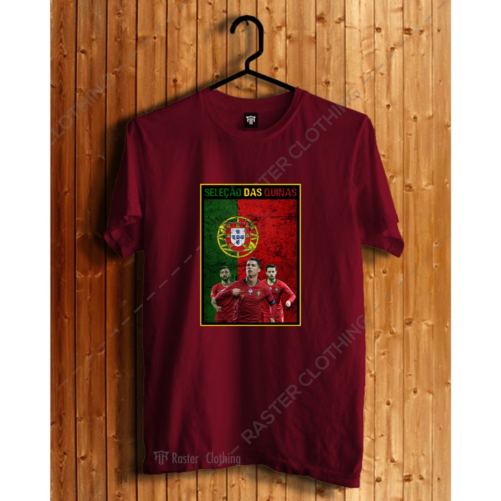 T-Shirt Jersey Euro Europe 2021 FPF Portugal