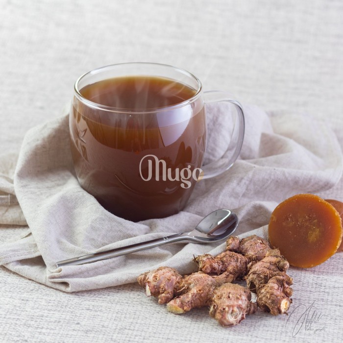 

201nhgg Mugo, Jahe Merah Gula Aren Murni White Sugar Free Praktis Tanpa Ampas Ds201Fs