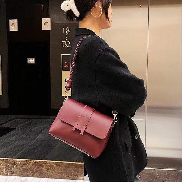 BJ43426 - BLACK/BROWN/COFFEE/RED - TAS WANITA FASHION IMPORT MODIS ELEGAN TERMURAH TERLARIS TERBARU BAGSTORE JAKARTA TAS BATAM BQ3426