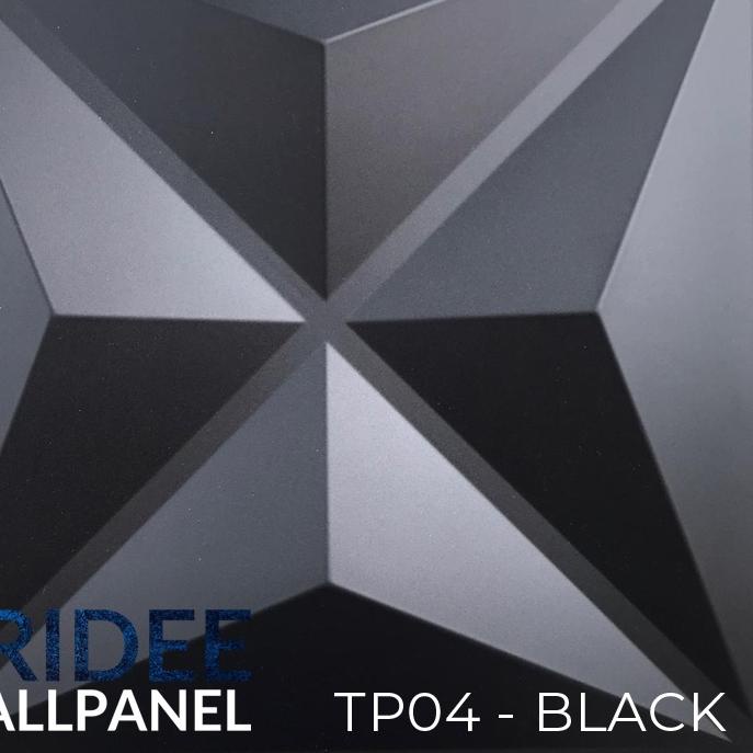 TRIDEE WALLPANEL TRIANGLE DIAMOND | WALLPAPER DINDING DEKORASI | WALL PANEL 3D DINDING PVC .