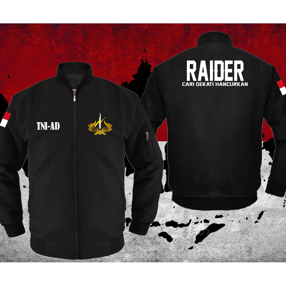 Jaket Bober Raider TNI AD