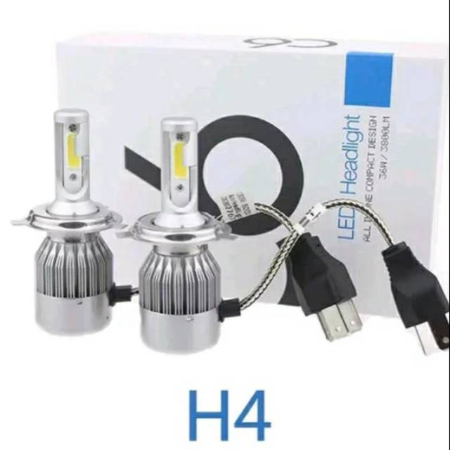 Lampu led mobil H4 C6