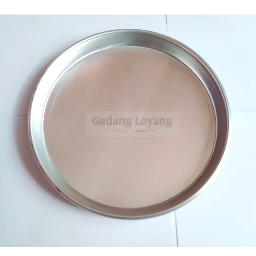 Cetakan Pizza Aluminium Loyang Pizza Mozarella Diameter 20-22cm