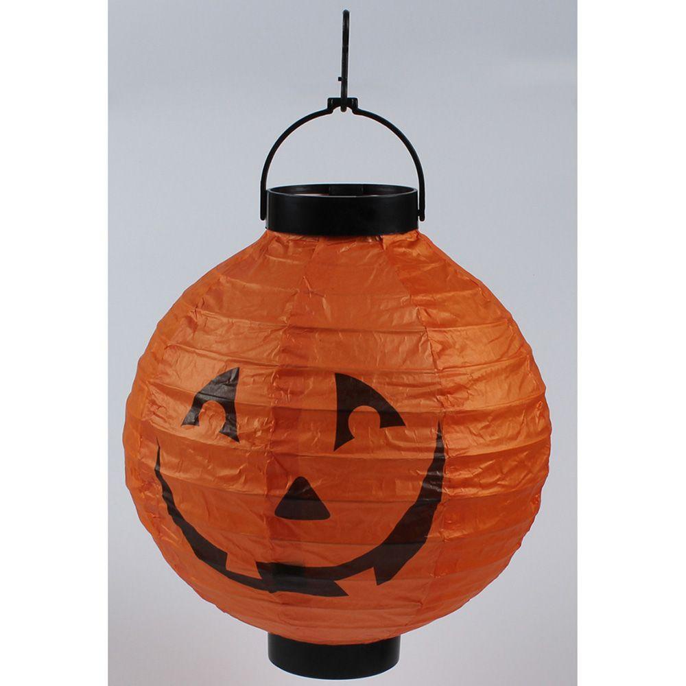 Preva 2PCS Dekorasi Halloween 2PCS Party Decoration Hanging Ball Lampion Kertas