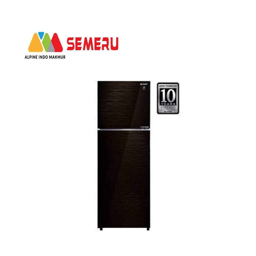 SHARP KULKAS J-TECH INVERTER 2 PINTU SJ-426 GI-MK