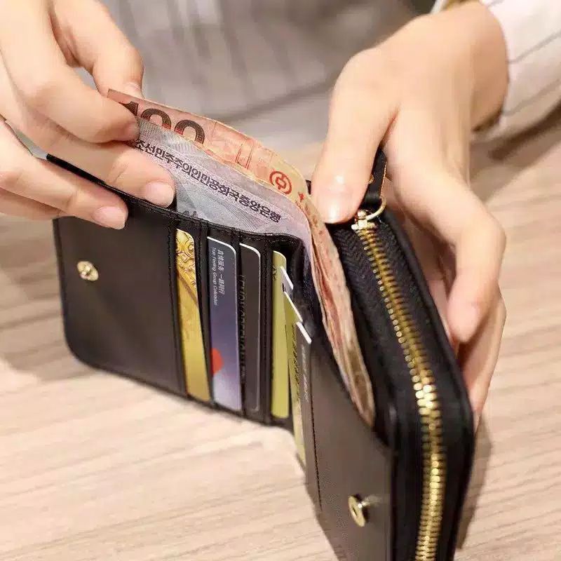 DOMPET LIPAT WANITA MODEL TERBARU BAHAN TEBAL