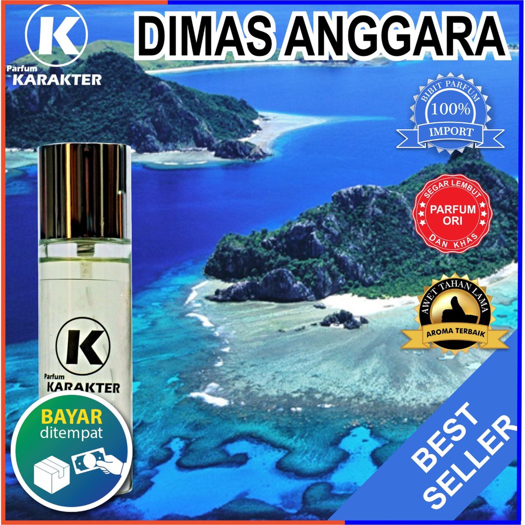 Parfum Cowok Aroma Dimas Anggara  Bibit Parfum Import Wangi &amp; Tahan Lama  Kemasan 30ml | Bisa Cod |Terlaris