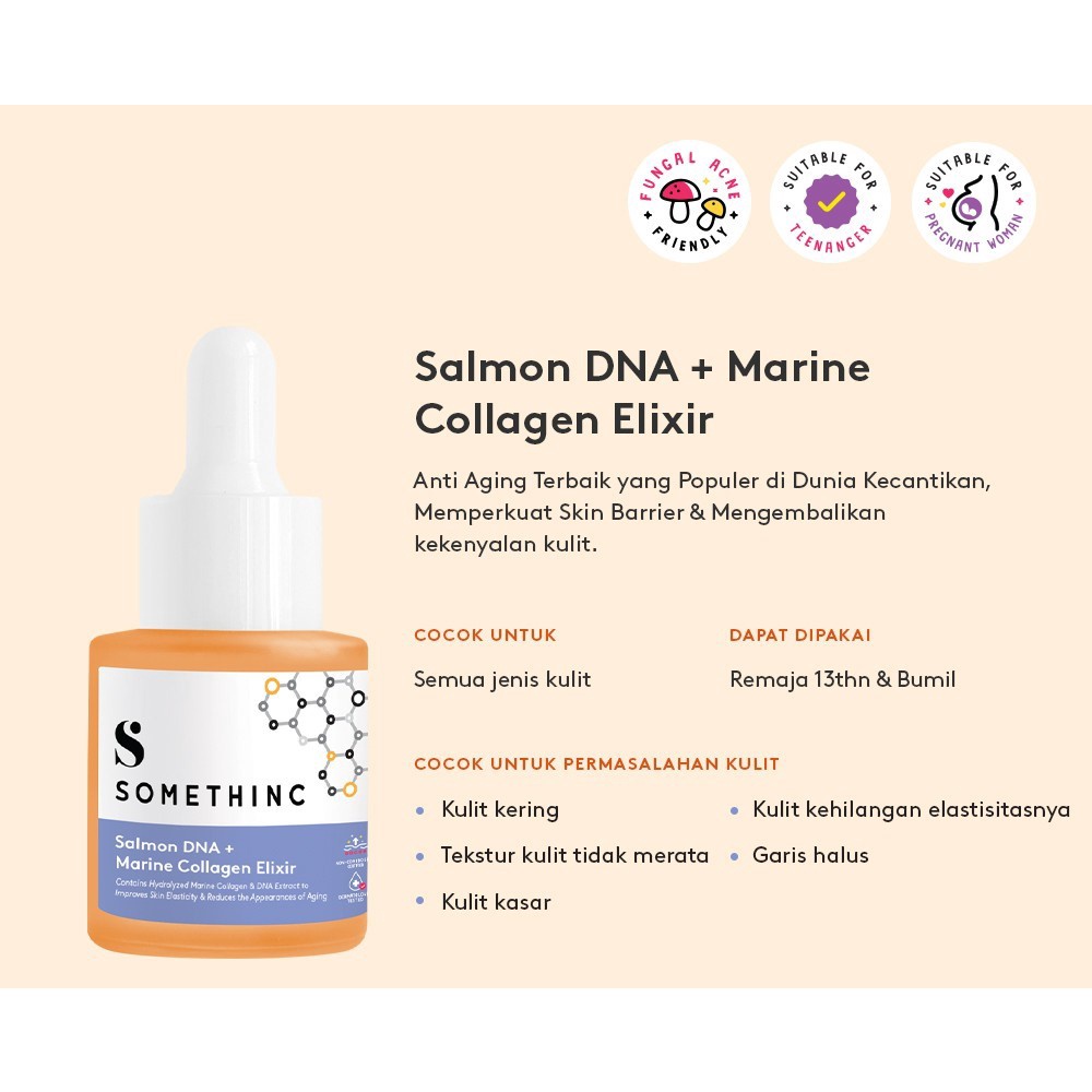 SOMETHINC SALMON DNA+ MARINE COLLAGEN ELIXIR 20ML