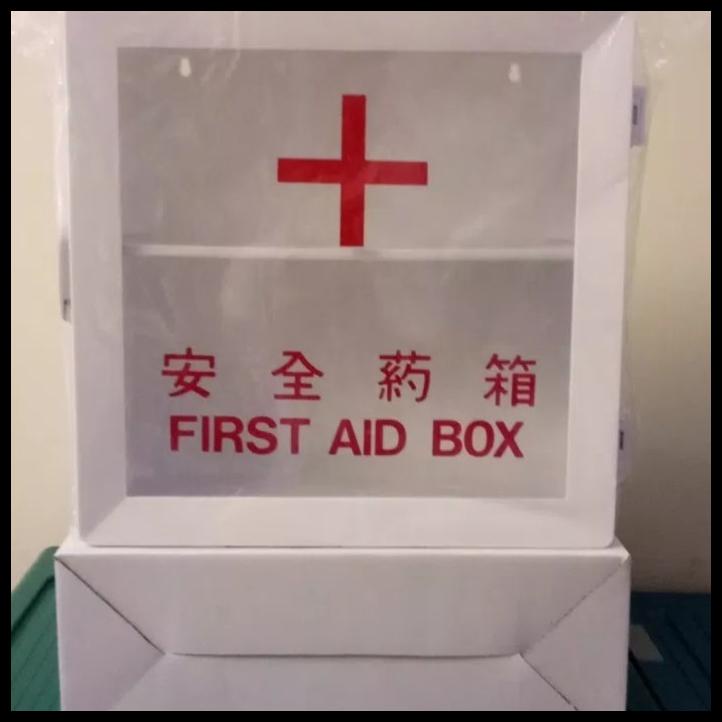 Box Penyimpanan Obat - Kotak Obat P3K Maspion Plastik Bma18 / Kotak Obat Plastik