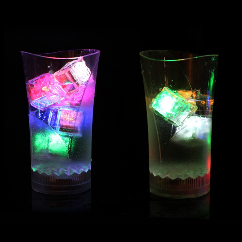 Mary Light Up Ice Cube Rock LED Ice Props Festival Liburan Musim Panas Bekal Minum