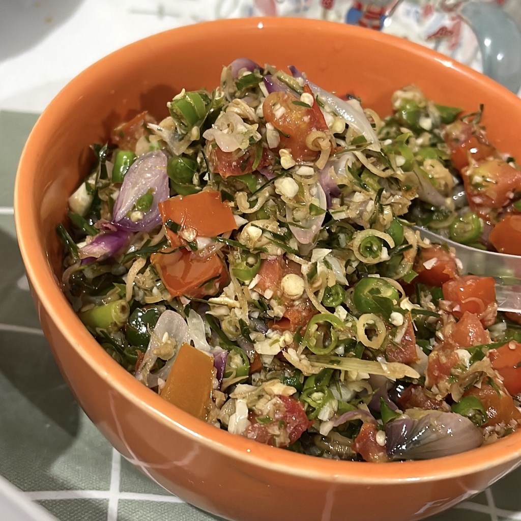 

SAMBAL MATAH (SERAI, BAWANG, CABE)