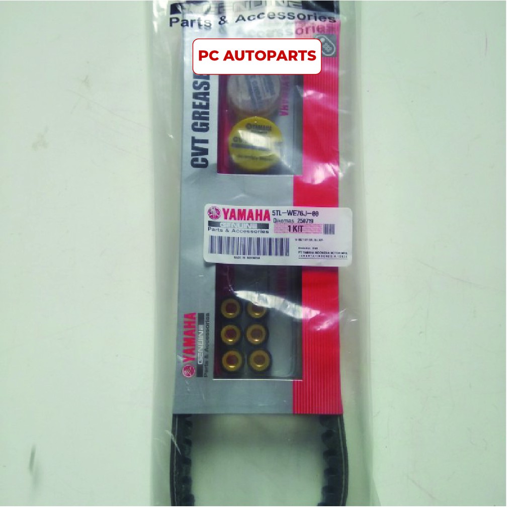 V BELT PLUS LOLLER GEMUK YAMAHA MIO SPORTY/MIO SMILE/BARANG ORI YGP