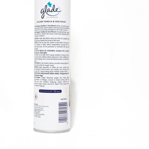 ☉ GLADE AEROSOL VANILLA & OUD WOOD 350 ML ✥