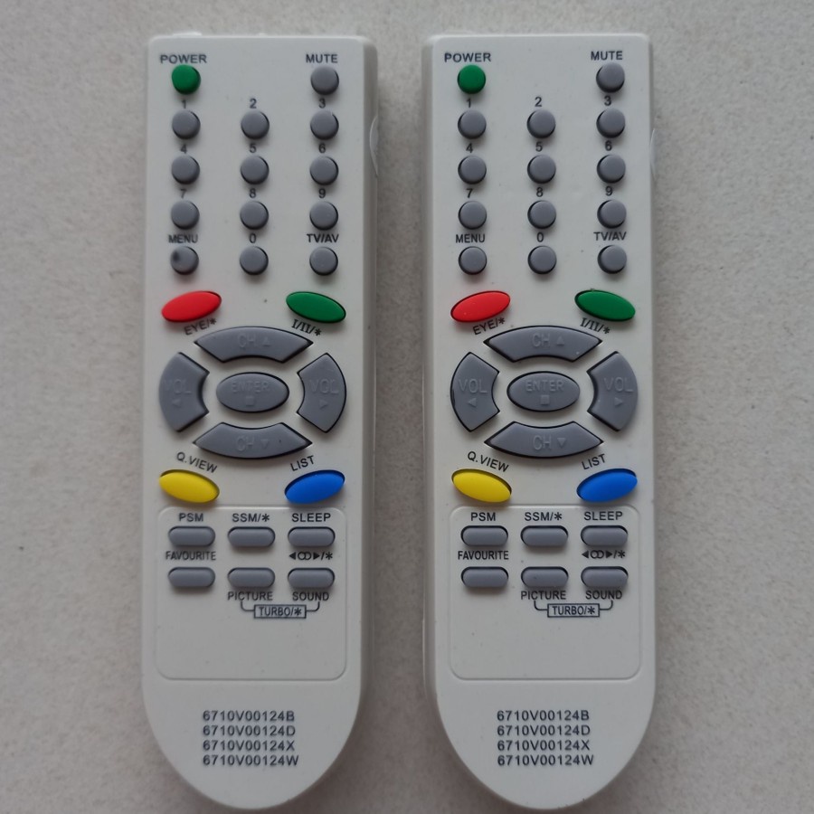 Remote TV LG Tabung Putih 6710V00124B/D/X/W