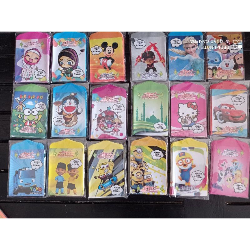 

Paket 1000 pack Amplop lebaran ukuran Medium siap pakai