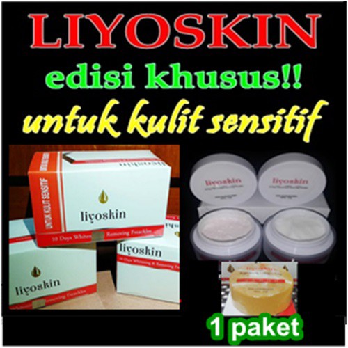 Liyoskin untuk kulit sensitif