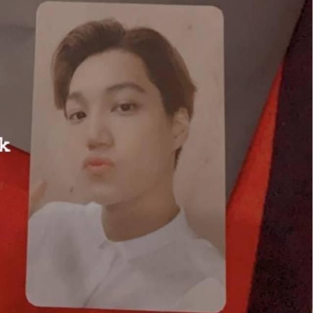 SuperM Kai Photocard  pc (Kor ver)