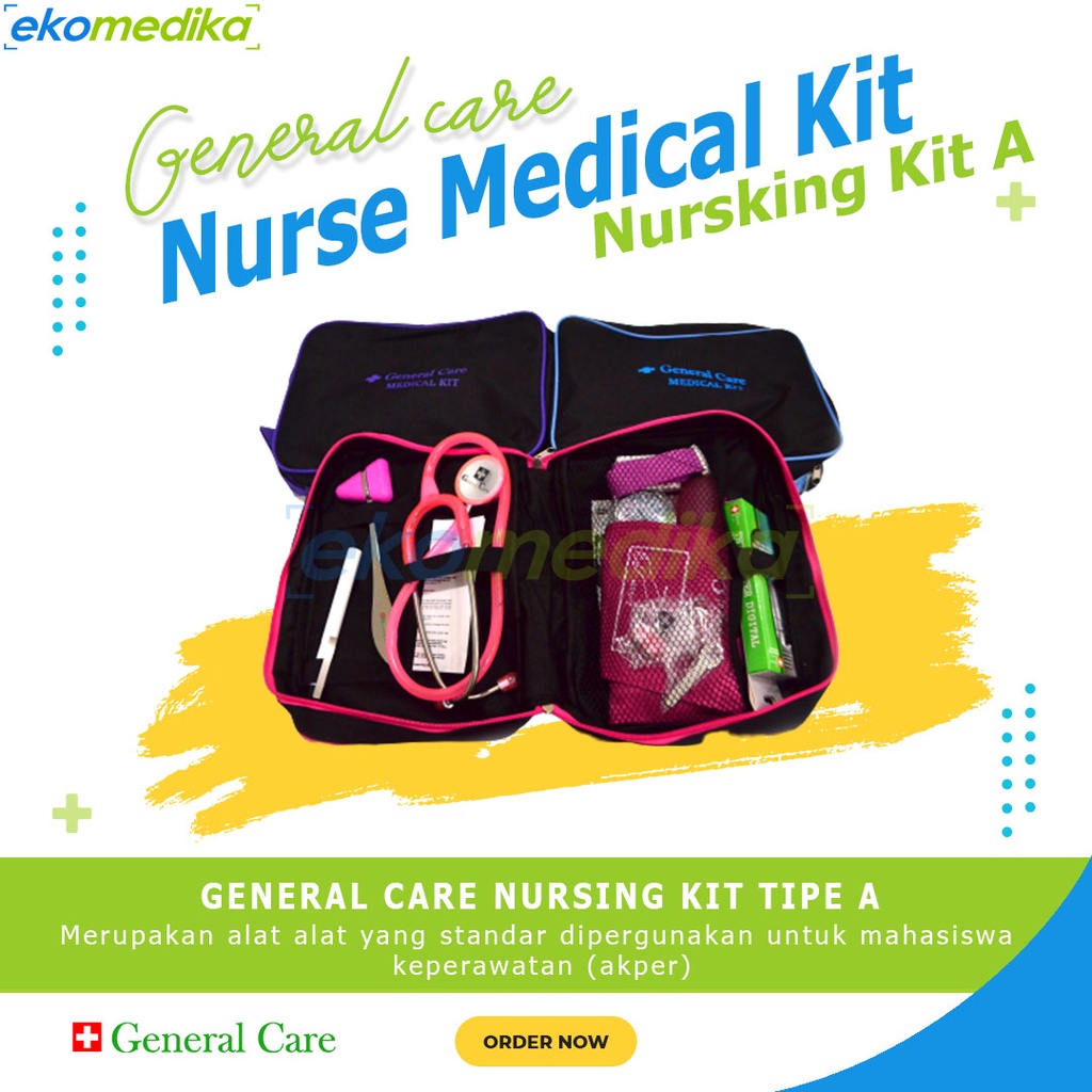 Nursing Kit / Nurse kit/ Perlengkapan perawat /Perlengkapan Bidan murah GENERAL CARE GC Nurse Kit Nu