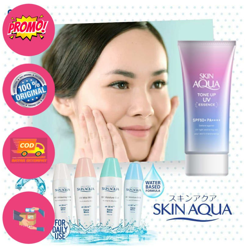 Sunscreen Skin Aqua Essence Milk