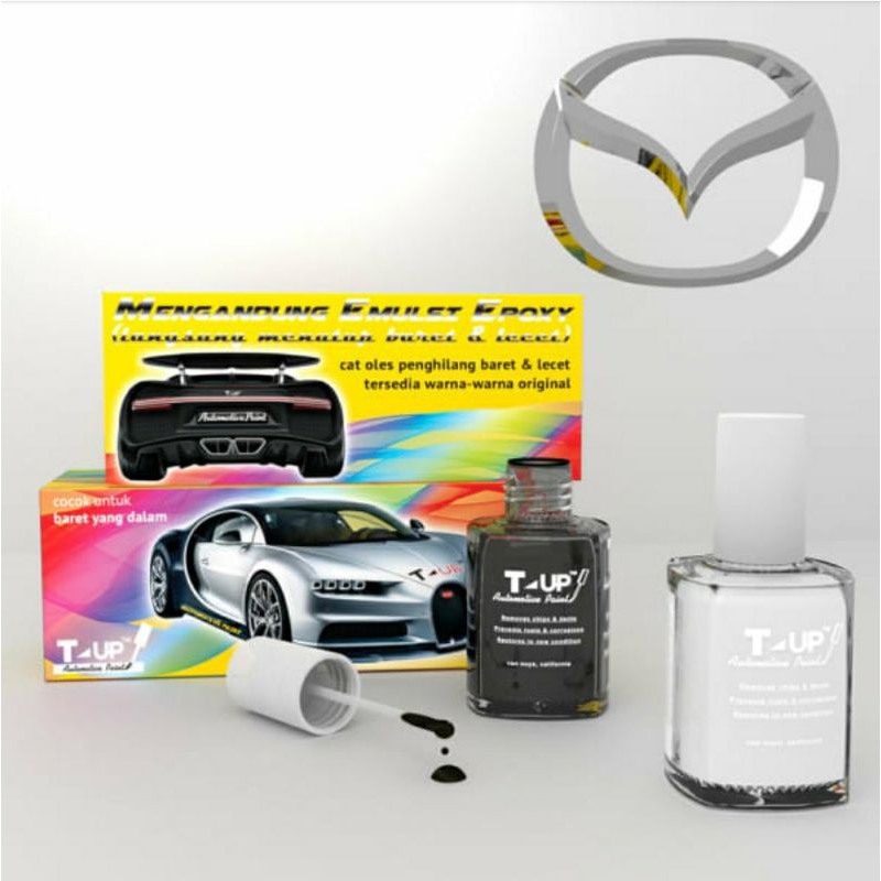 T-UP CAT OLES MAZDA JET BLACK MICA CONTOH CAT JET BLACK MICA MAZDA CONTOH CAT HITAM MAZDA HITAM