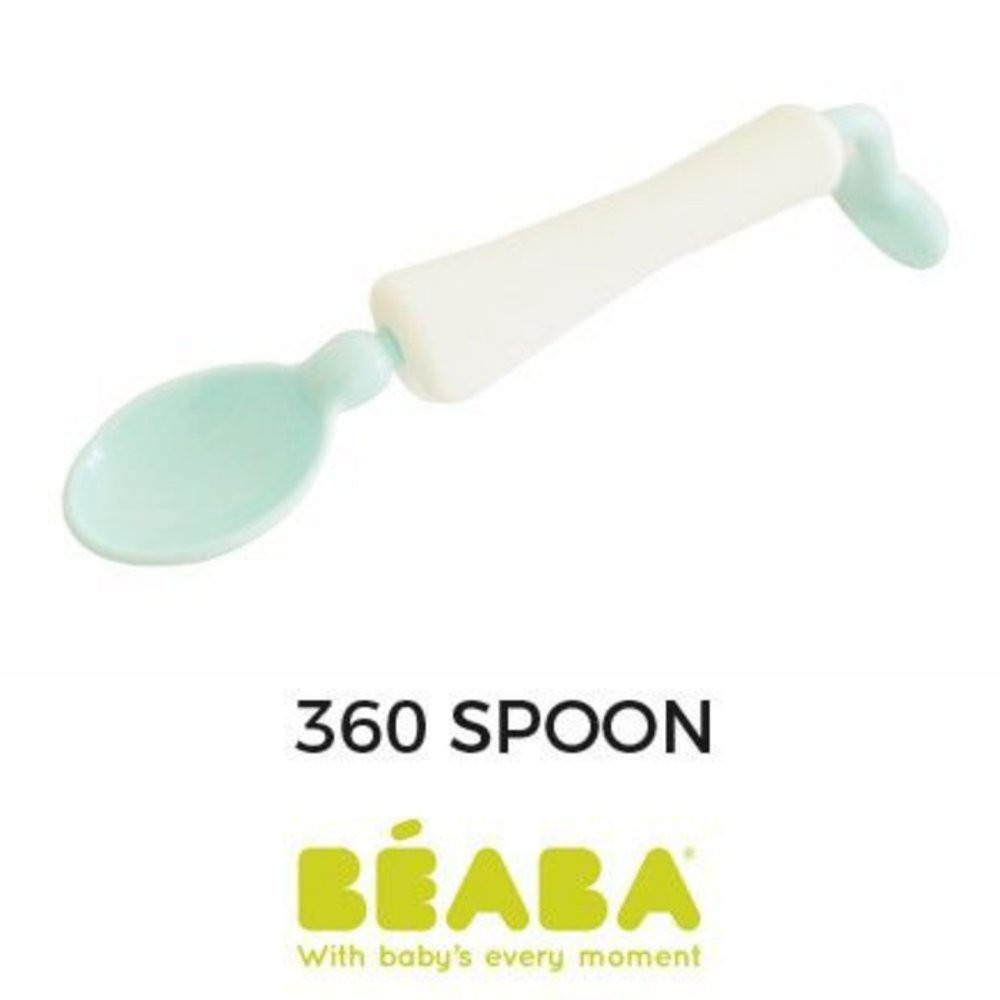 BEABA TRAINING SPOON 360' MURAH SENDOK MAKAN BAYI ANTI TUMPAH