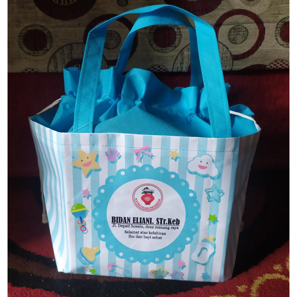 TAS SERUT PRINTING / TAS HAJATAN / TAS BERKAT / TAS MENGENANG / TASYAKURAN KEHAMILAN FREE DESAIN
