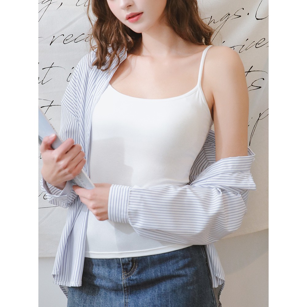 Arbelacoth - (7 warna) Basic Tanktop Bra / BUILT IN BRA tankbra-3