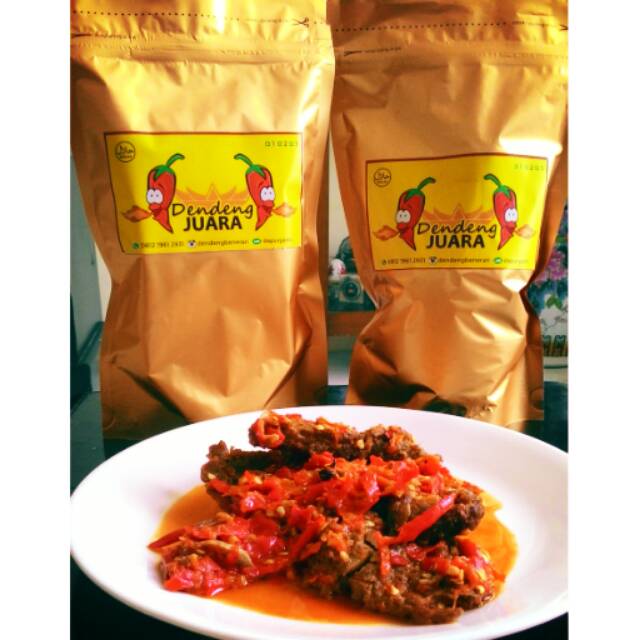 

DENDENG BALADO, DENDENG JUARA
