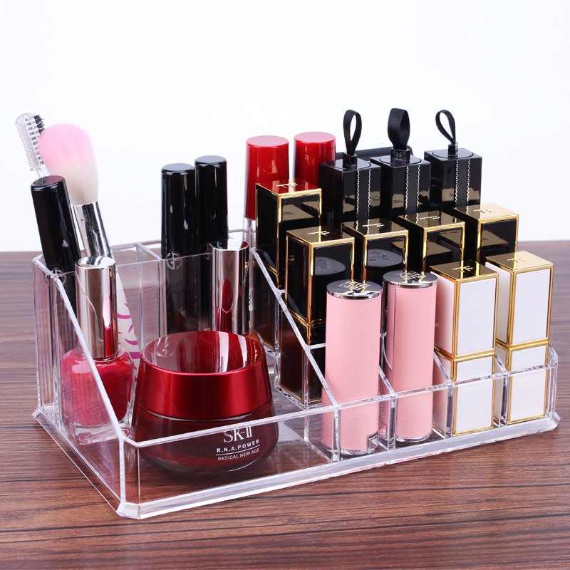 [COD] Kotak Make Up Acrylic Rak Kosmetik Organizer Rak Serbaguna Storage Box Cosmetic