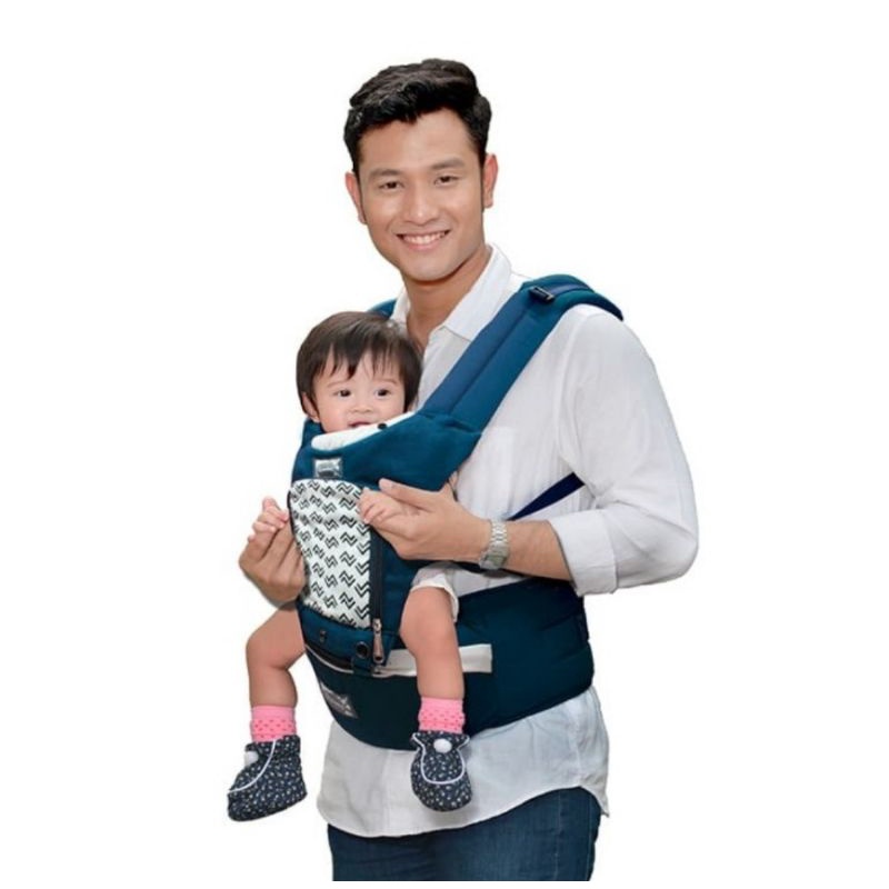 Snobby Gendongan Hipseat 6 Posisi+Sirkulasi Aplikasi Matrix/Gendongan Bayi (TPG2147)