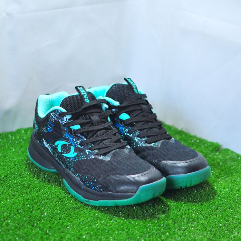 Sepatu Badminton Astec Disrupt Black Original